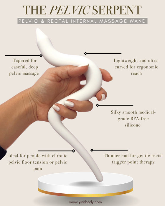 The Pelvic Serpent Vibrating Wand by Yinn